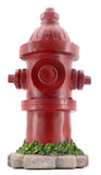 Bellaa 22472 Fire Hydrant Statue Dog Training Lamp Post 14 inch Indoor Outdoor Garden Statue Yard Decoration Lawn Ornament