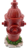 Bellaa 22472 Fire Hydrant Statue Dog Training Lamp Post 14 inch Indoor Outdoor Garden Statue Yard Decoration Lawn Ornament