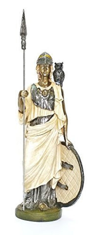 Athena Statue - Goddess of Wisdom, War, Arts - Greek Mythology - Magnificent !!