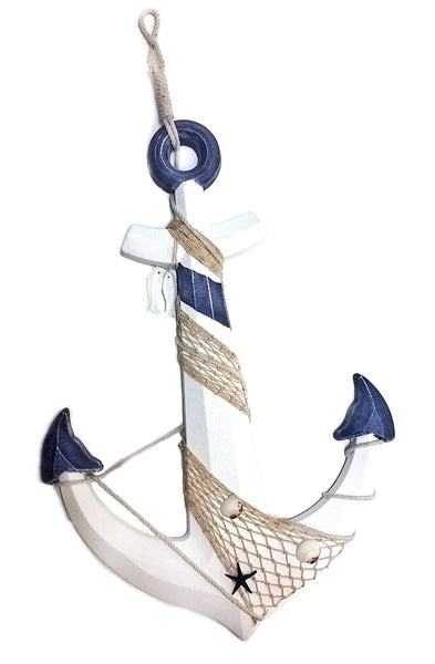 24 Wooden Boat Anchor with Crossbar – Bellaa