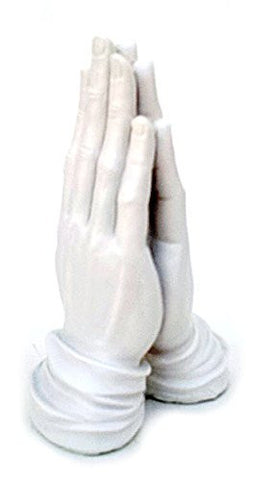 "Amen" Praying Hands Sculpture Statue Vitruvian Namaste, Be Happy, Blessings