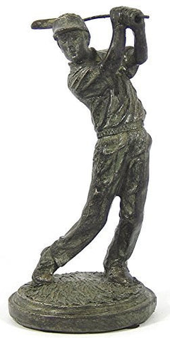 Poly-stone Male Golfer Statues