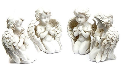 4 Loves Child Angel Cupid Home Decor Cherub Statue Baby Sculpture Figurine