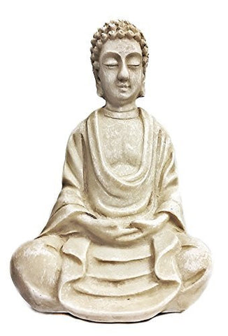 Beautiful Blessing Buddha Antiques Marble Finished