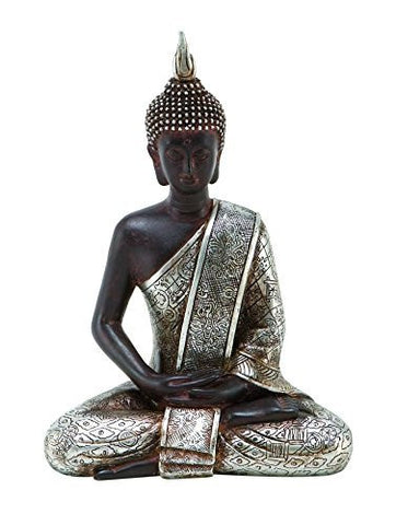 8" Thai Buddha Meditating Peace Harmony Statue