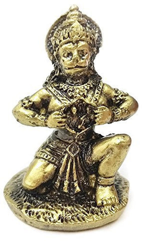 Tribal Mini Statues of Lord Hanuman Hanumanji Hindu Gods and Goddesses - Hinduism