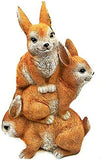 Bellaa 22562 The Bunny Den Rabbits Garden Animal Statues 12 Inch