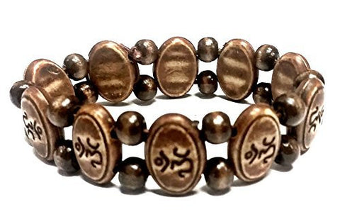 Aum Om Bracelets Fits Regular Hand ~ Hindu Yoga Accessories [Misc.]