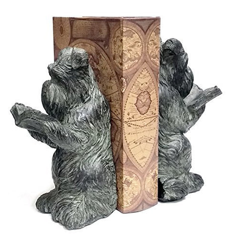 Peppy Puppy Bookends,7 Inch Tall