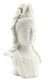 Bellaa 23750 Buddha Statue Bust Quan Yin Head Kwan Yin Kuanyin