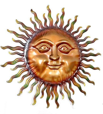 Bellaa 20056 World Best Radiant Sun Wall Decor Sundaes Sweet Smiling