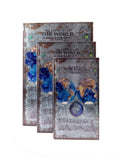 Bellaa 25952 Decorative Book Box World Map Book Set of 3 Old World Antique Invisible Magnetic